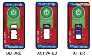 自貢溫度指示標簽 累計上升時間/溫度的標簽